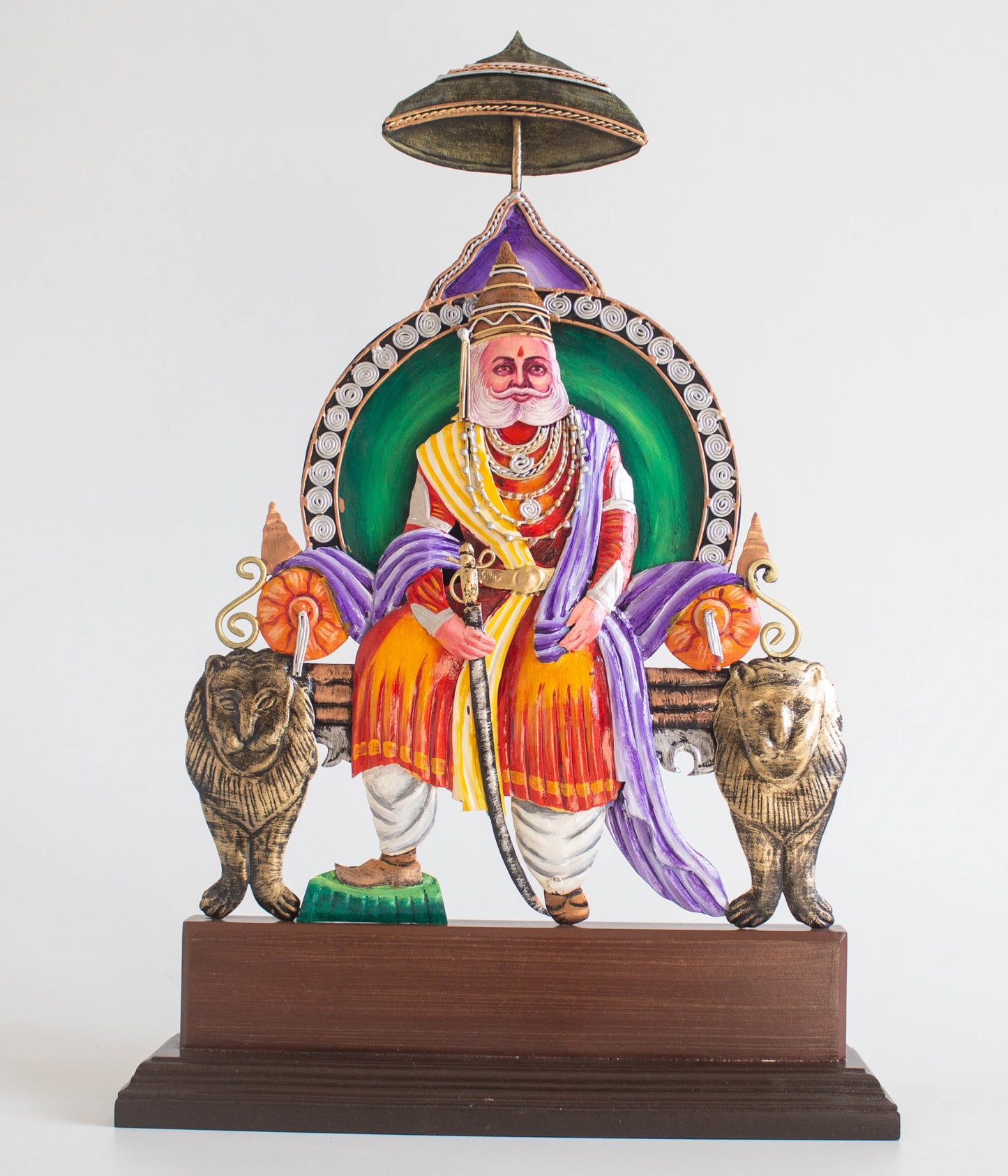 Maharaja Agrasen Ji Maharaj – Handmade Wrought Iron Memento